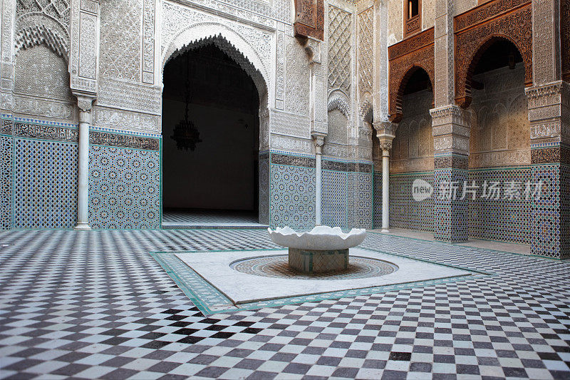 Medersa Bou Inania, Fez，摩洛哥